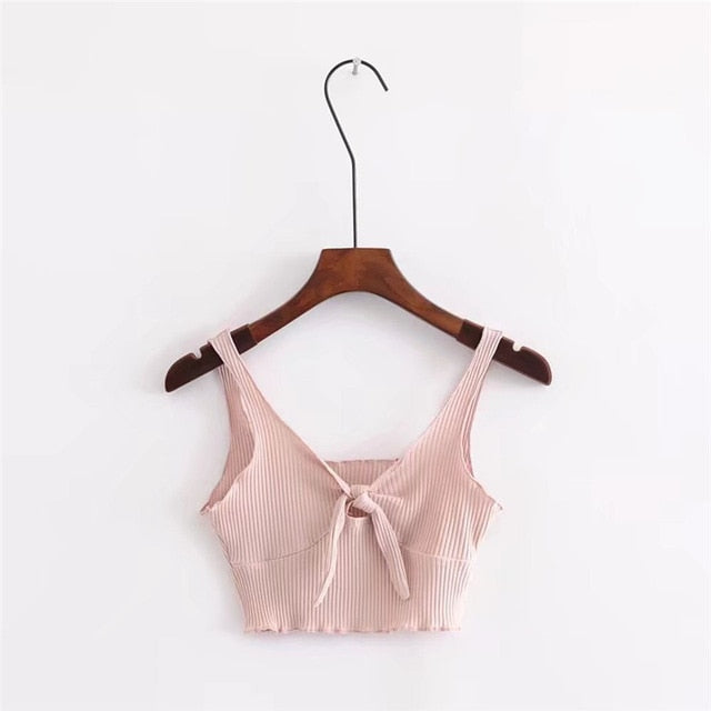 Strap Wild Vest Sexy Ruffles Top