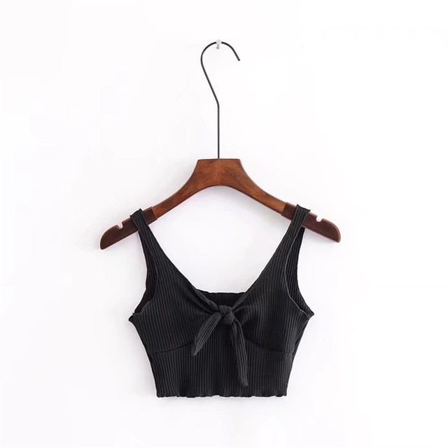 Strap Wild Vest Sexy Ruffles Top