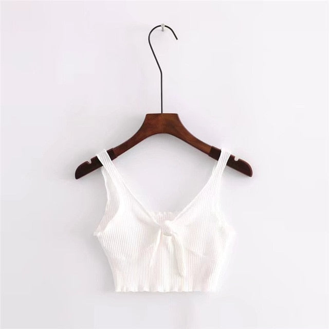 Strap Wild Vest Sexy Ruffles Top