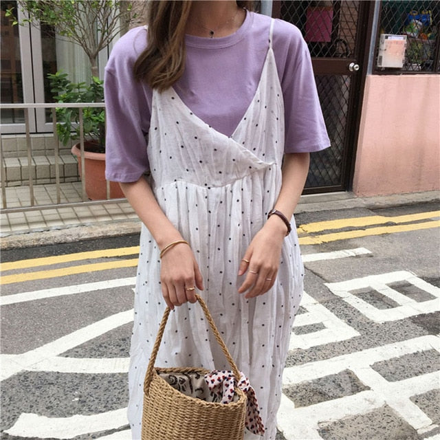 15 Solid Color Cotton T shirt