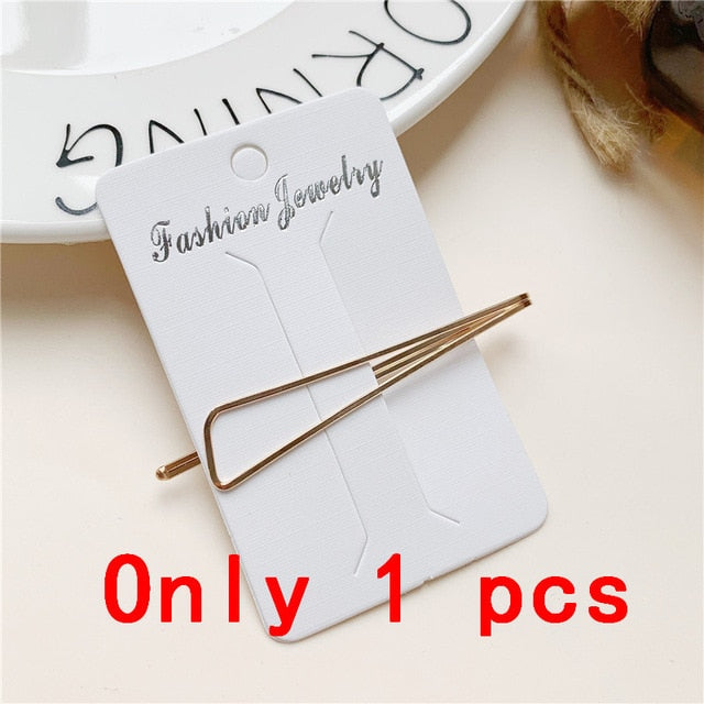 3Pcs/Set Pearl Metal Hair Clip Hairband