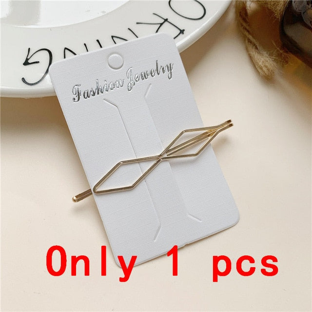 3Pcs/Set Pearl Metal Hair Clip Hairband