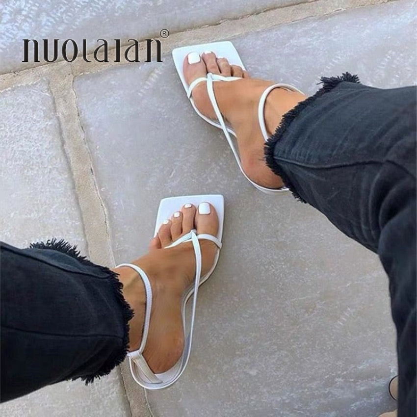 Summer Women Narrow Sandals