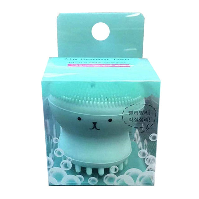 Silicone Facial Beauty Washing Pad Brush
