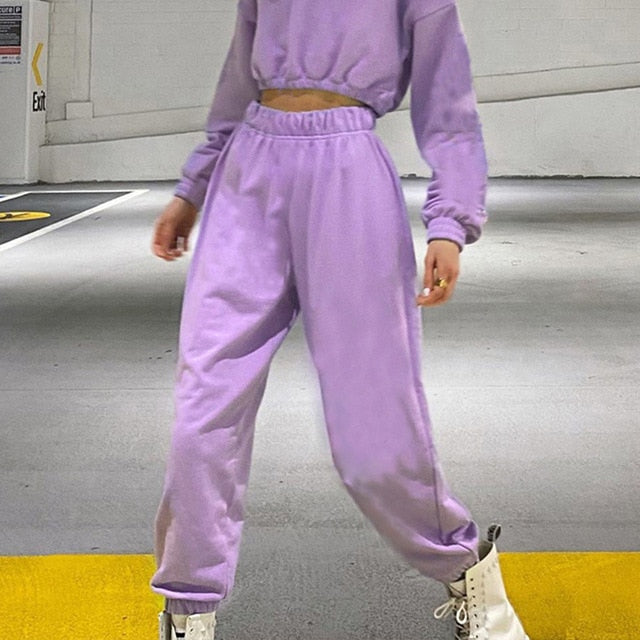 Women Plus Size High Waist Pants