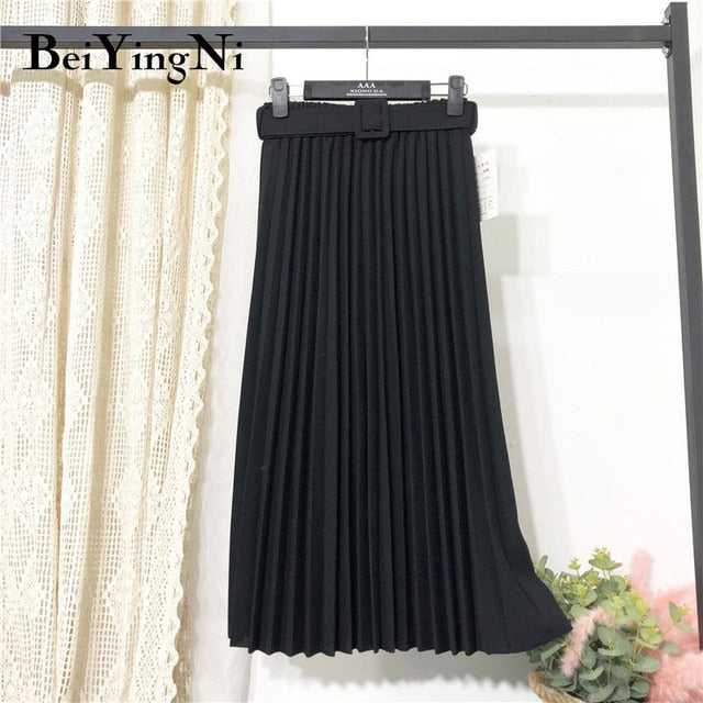 Casual High Waist Women Skirt