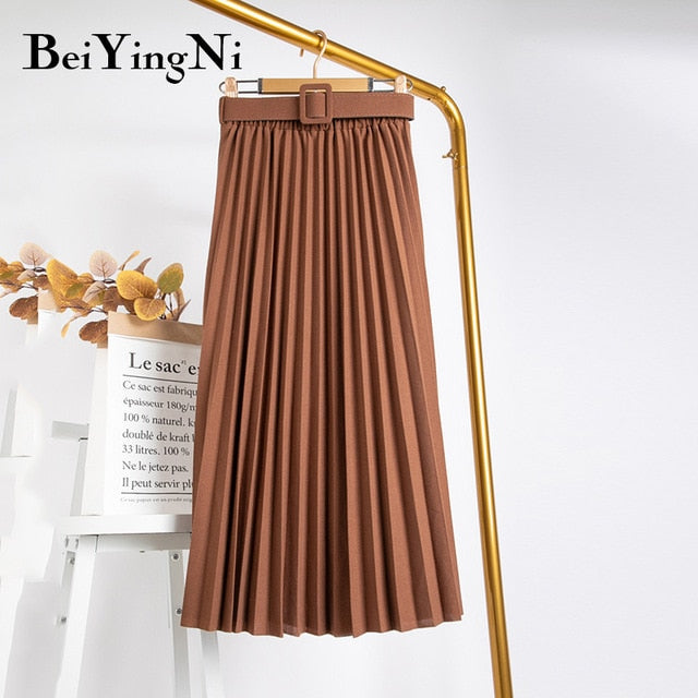 Casual High Waist Women Skirt