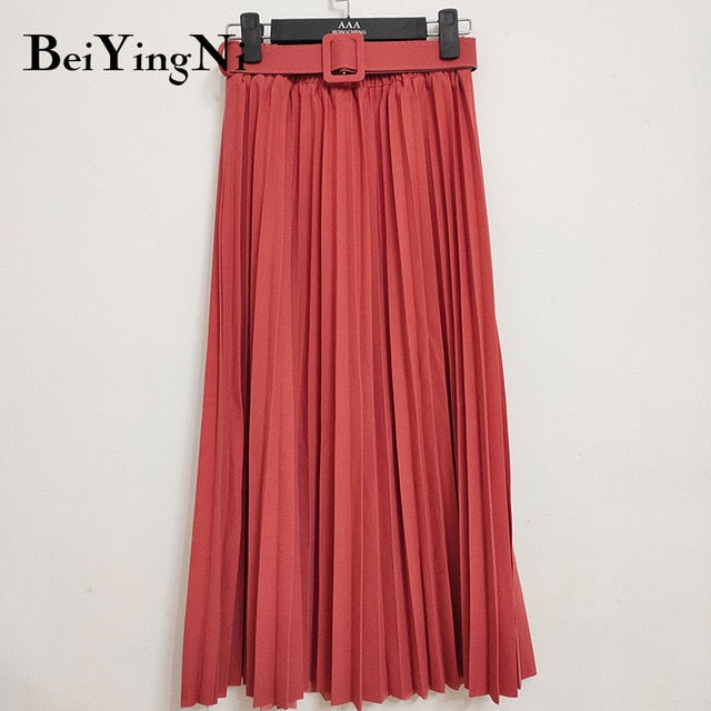 Casual High Waist Women Skirt