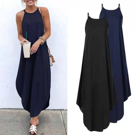 Women Casual Sleeveless Dress
