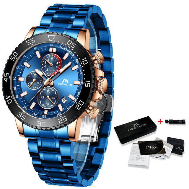 Waterproof Analogue Waterproof Luminous Watch