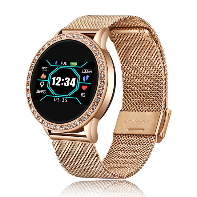Women Luxury Blood Pressure Digital Watches