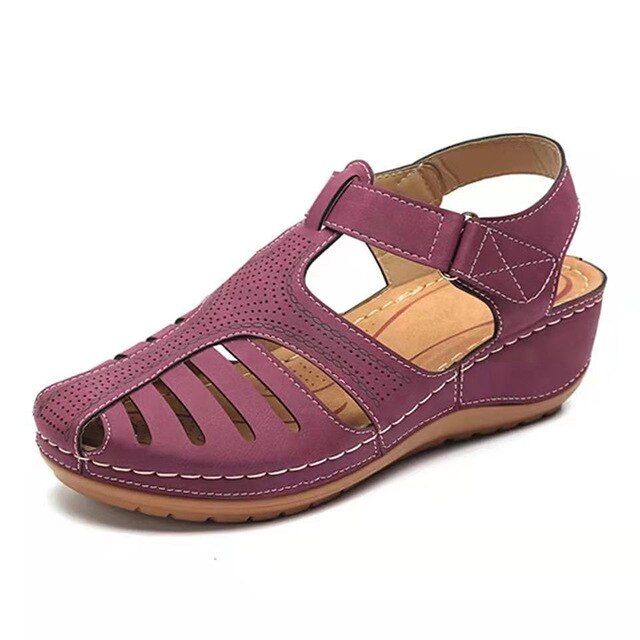 Woman Summer Vintage Wedge Sandals