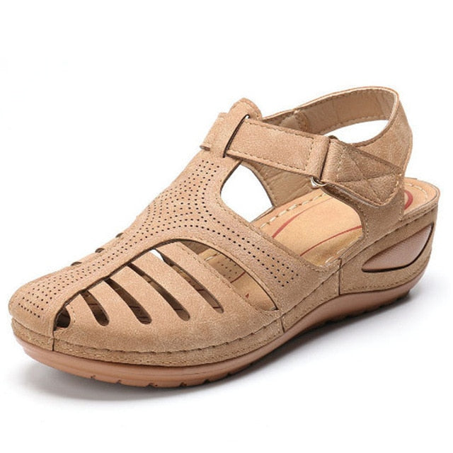 Woman Summer Vintage Wedge Sandals