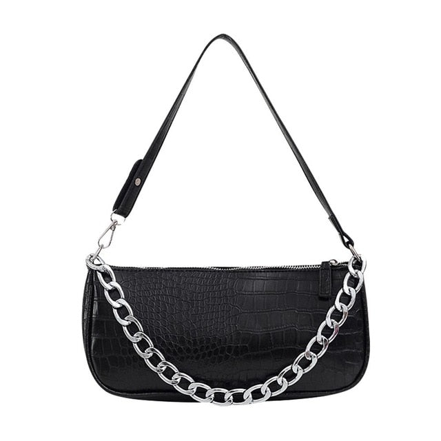 Alligator Pattern Women Messenger Handbags