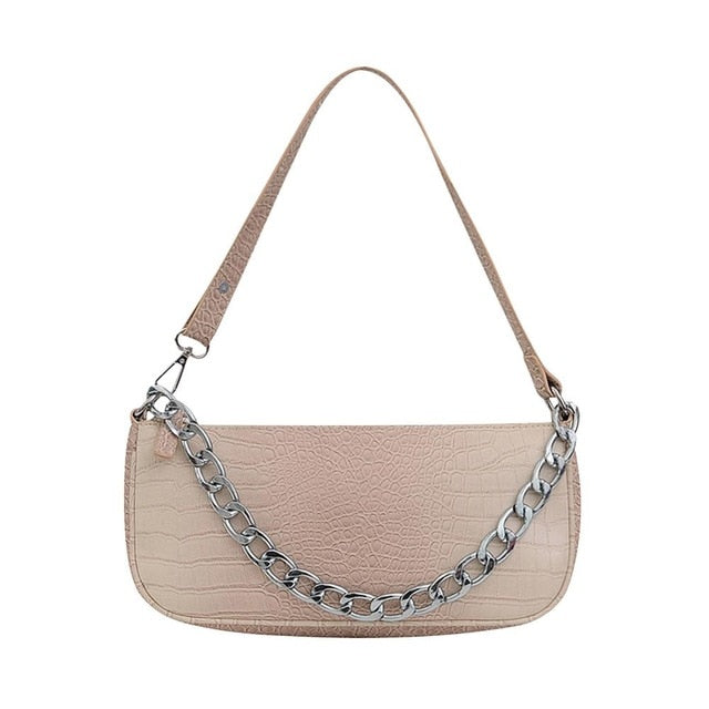 Alligator Pattern Women Messenger Handbags