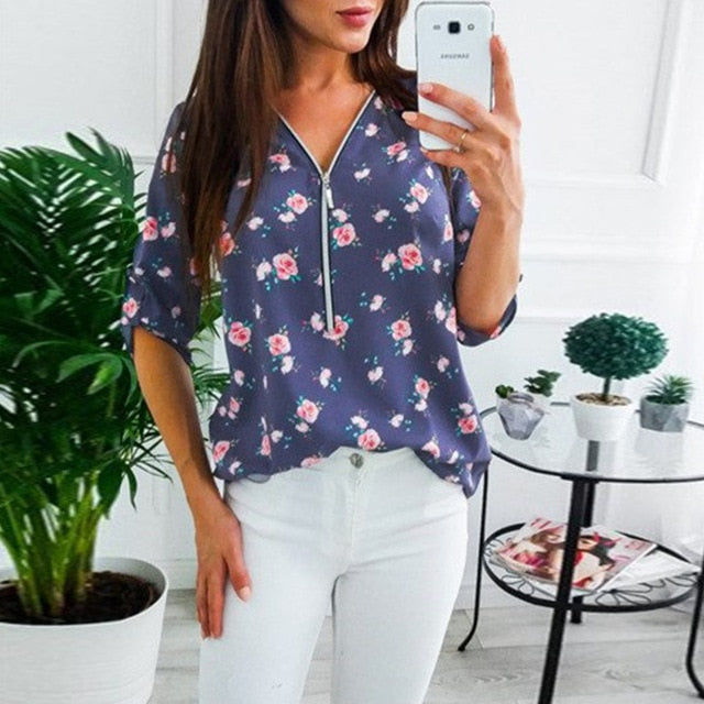 Women Summer Autumn Shirt