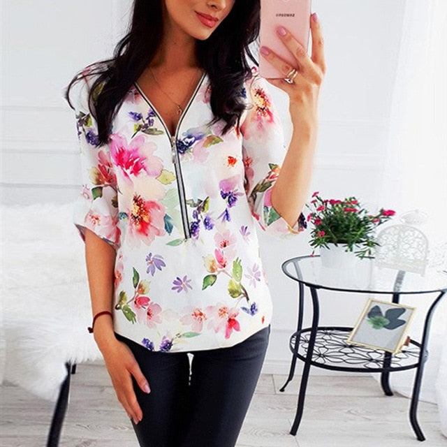 Women Summer Autumn Shirt