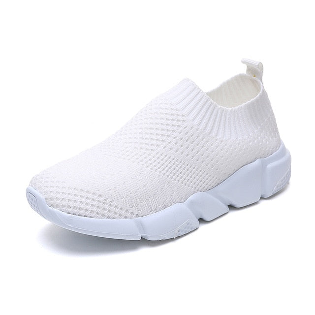 Breathable Mesh Platform Sneakers