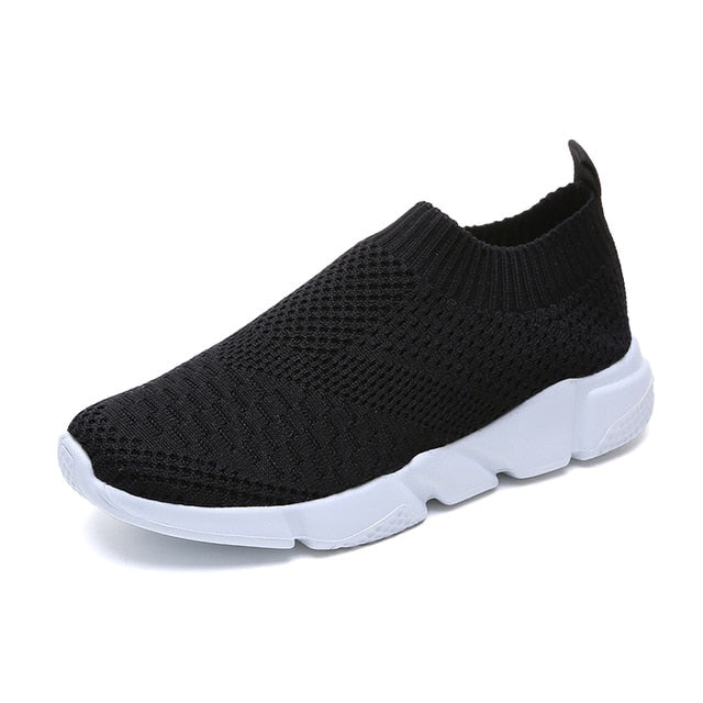 Breathable Mesh Platform Sneakers