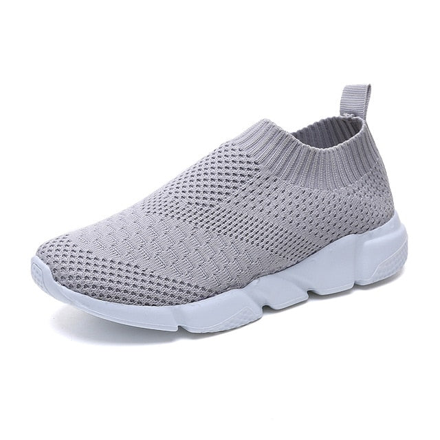 Breathable Mesh Platform Sneakers