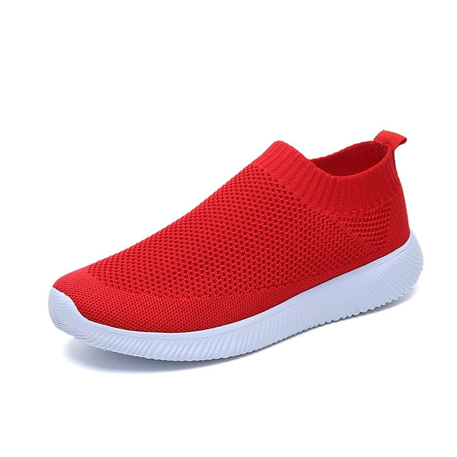 Breathable Mesh Platform Sneakers