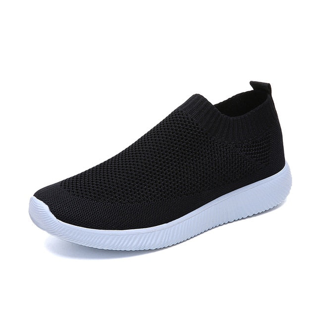 Breathable Mesh Platform Sneakers