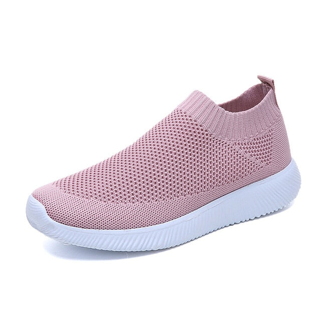 Breathable Mesh Platform Sneakers