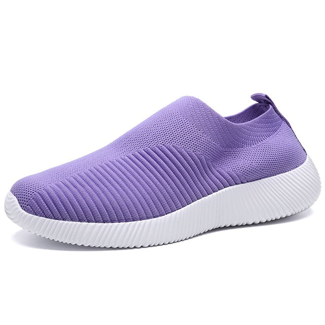Breathable Mesh Platform Sneakers