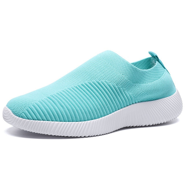 Breathable Mesh Platform Sneakers