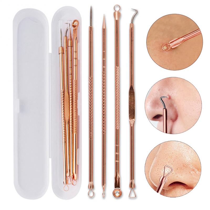 1/4Pcs Blackhead Acne Pimple Remover Needle