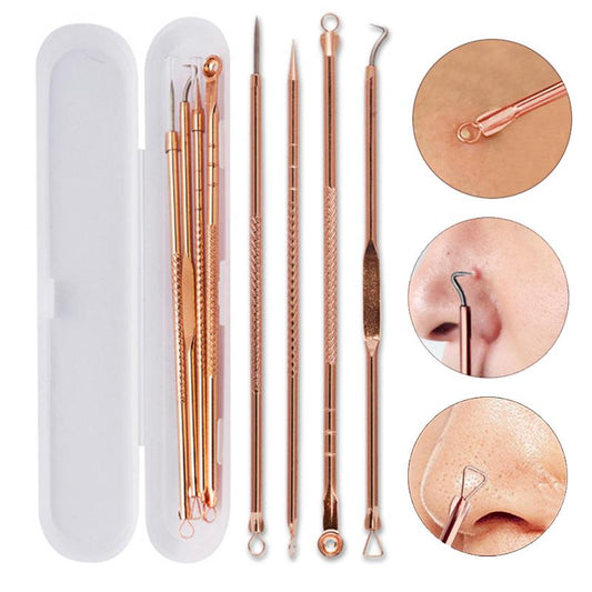 1/4Pcs Blackhead Acne Pimple Remover Needle