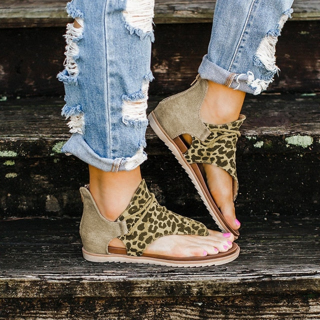 Women Leopard Pattern sandals