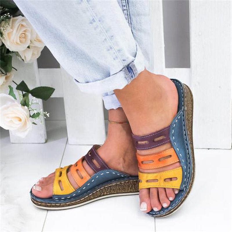Women Platform Wedge Sandals
