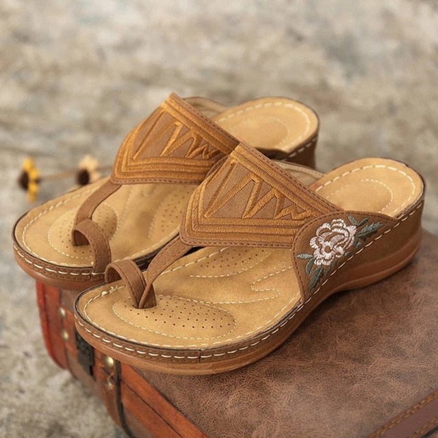 Women Platform Wedge Sandals