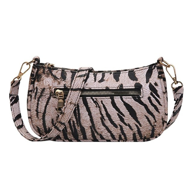 Serpentine Pattern Shoulder Women Bag