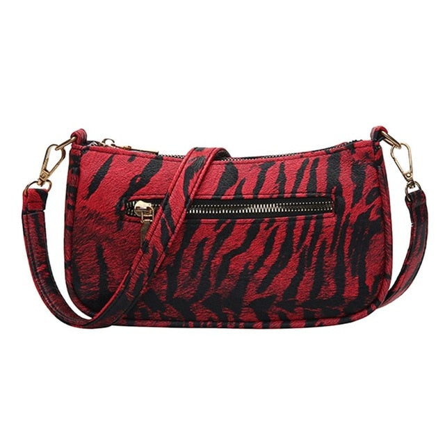 Serpentine Pattern Shoulder Women Bag